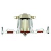 HDBUBALUS Motorcycle Chrome Tappet/Lifter Block Accent Cover Fit for Harley