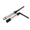 Lixada 2.4G ISM DMX512 Wireless Male & Female 2 in