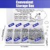 Screws Set, XCOZU 800 Pieces M2 Self-Tapping Screws Assortment 4