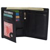 MARSHAL Genuine Leather RFID Signal Blocking Wallets For Men -