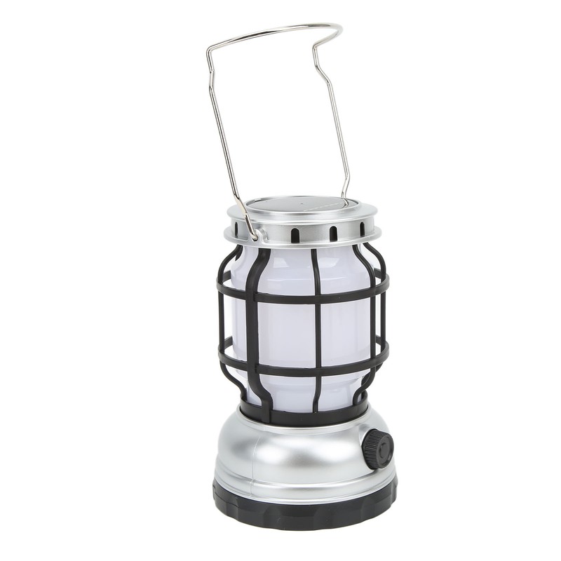 LED Camping Lantern USB Rechargeable Solar Powered Camping Light for