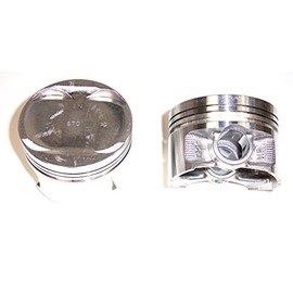 DNJ Piston Set Standard Size P297A For 96-00 Honda/Civic, Civic del Sol 1.6L L4 SOHC Naturally Aspirated designation D16Y7