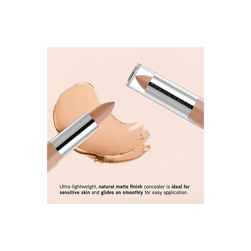 Physicians Formula Gentle Cover Concealer Stick, Light, 0.15 oz.