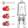 EKSAVE G9 Halogen Bulbs, 60 W, 230 V, 820 lm,