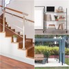 sourcing map Post End Cap Cover, 4pcs 40mm(1-9/16") Fence Post