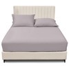 Polycotton Double Fitted Sheet (135x190 cm) - Plain Bedding Bedsheets