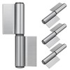 NAUTYKIKS 4 Pack Weld On Lift Off Hinges, 3-1/4" Heavy