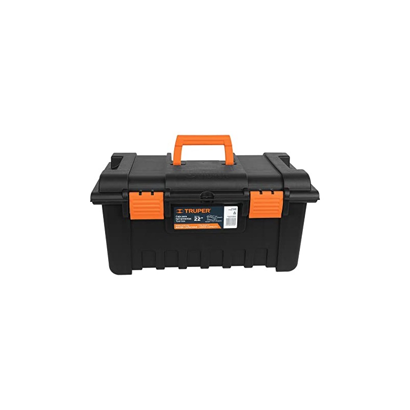 TRUPER CHA-22N 4.9Lb Extra-Wide Toolboxes Orange 22"X12 1/2"X11"