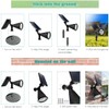 URPOWER Solar Lights Waterproof Solar Lights Outdoor 2-in-1 Adjustable Solar