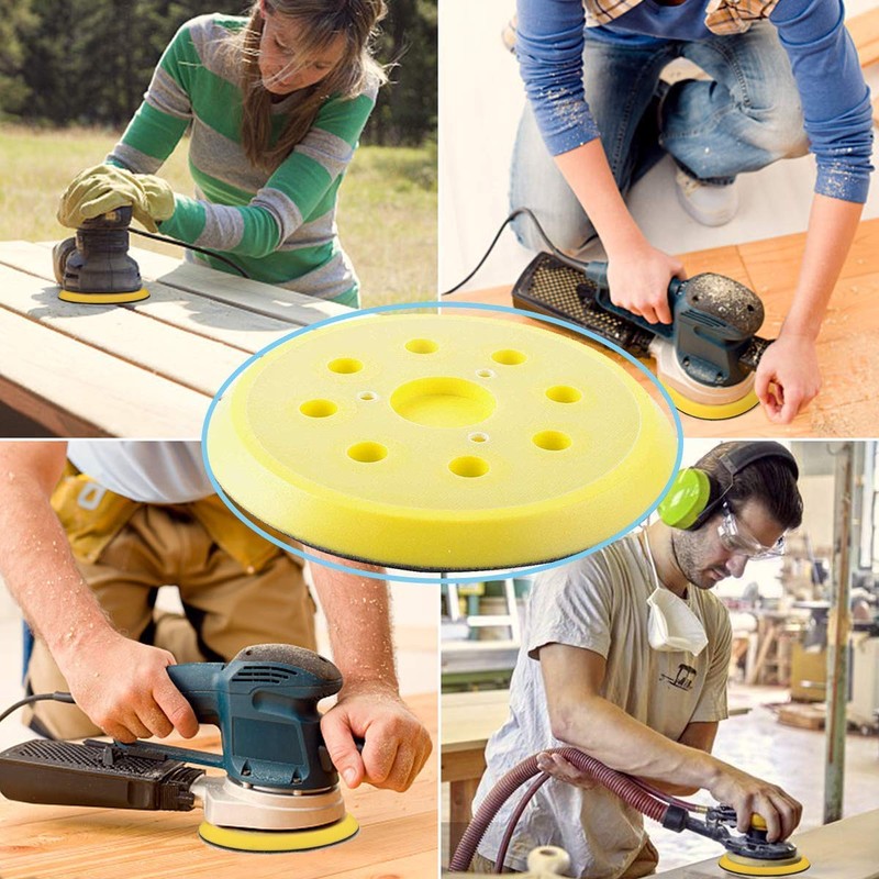 2 Pack 5 Inch Sander Replacement Pad Compatible with Dewalt