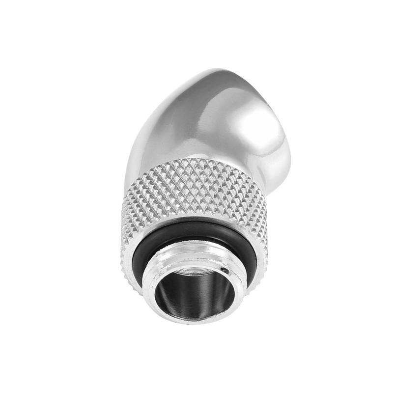 G1/4 Thread Water Cooling Fitting 45 Degree Elbow 360 Degree