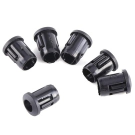 Nylon Black LED Bracket, 50pcs Light Diode Holder Clip Bezel Mounting LED Socket 3/5/8/10 mm (5 mm)