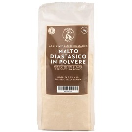 Veggy Duck - Diastatic Malt Powder (1Kg) | Barley Malt for Bread Making | High Diastatic Power | Made in Italy