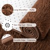 Chicrug Soft Runner Rug for Bedroom Living Room Plush Fluffy