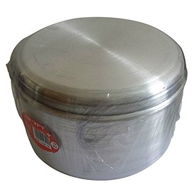 JACHNUN Aluminum Bowl Pot Cookware Original Traditional Yemenite Jewish Food Baking Cooking Dish 22cm Sealed (8.66 in)