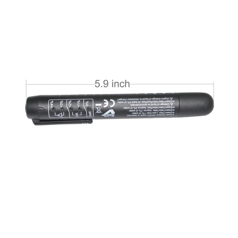ITEQ Brake Fluid Liquid Tester Pen with 5 LED Indicators,