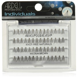Ardell Duralash Knot-Free Individual Lash, Brown, Medium
