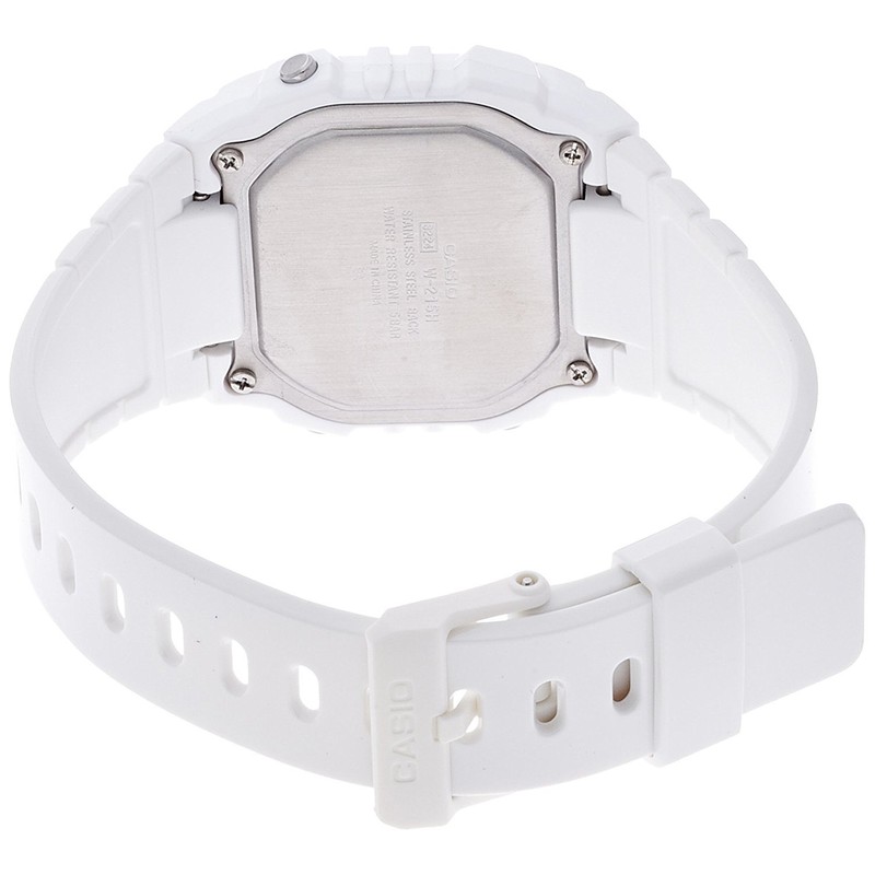 Casio Classic White Watch W215H-7A Women's Ladies Watch