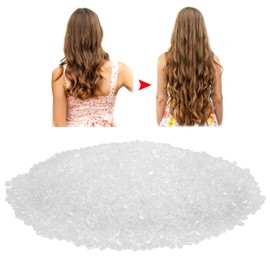 Hair Extensions Keratin Granules, 100 g Transparent Hair Extensions Shrinky Clear Tube Keratin Glue, Hot Fusion Extensions Pellet Bead for Hair Extensions Nail Design