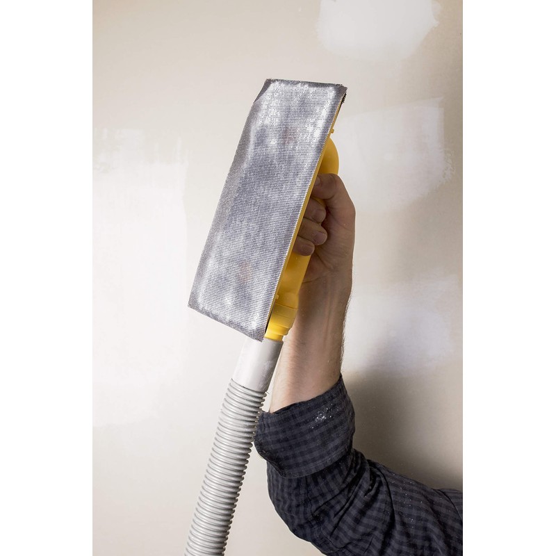 Hyde Tools 09165 Dust-Free Drywall Vacuum Hand Sander with 6-Foot