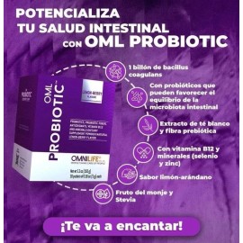 omnilife OML PROBIOTICS | OMNILIFE PROBIOTICOS | Digestive Health+ | *FREESHIPPING*