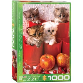 Eurographics Kitten in Pot 1000-Piece Puzzle