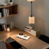 Hanging Lighting Lamp Wood Screw E27 Light for Restaurant, Bedroom,