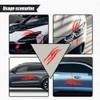 HQRNYP 2PCS Claw Mark Decals for Cars, Car Hood Decal,
