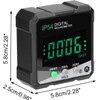 OBEST Digital Inclinometer LCD 4 x 90°, Digital Inclinometer 360°,