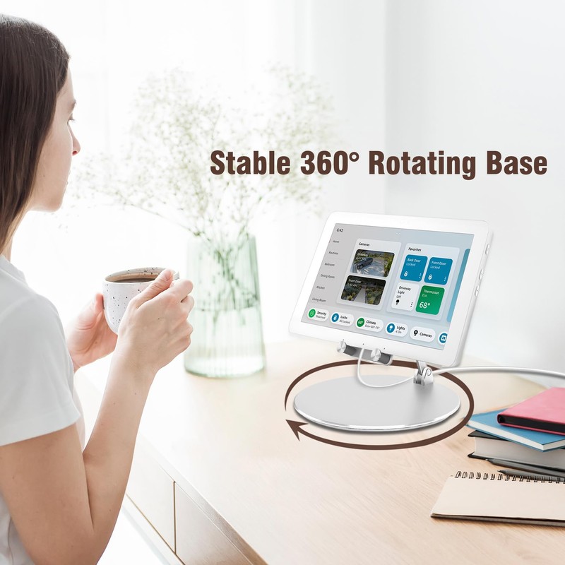 ITSHOM Swivel & Tilt Stand for Echo Hub, 360 Rotating