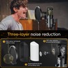 Dejasound Upgraded Studio Recording Microphone with Isolation Shield & Pop