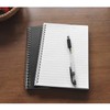 ZZTX Sprial Notebook Kraft Soft Cover College Ruled Notebooks, Wirebound