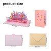 lasuroa Butterfly Pop up Birthday Card, Happy Birthday Eye-Catching 3D