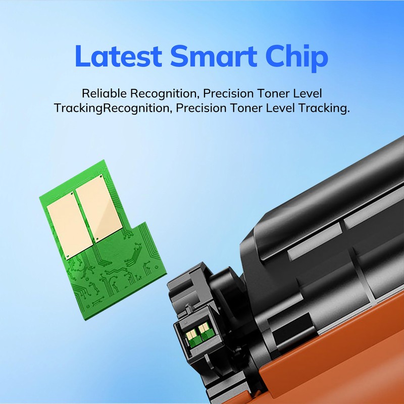 RocRow 30X High Yield Black Toner with Chip Compatible for