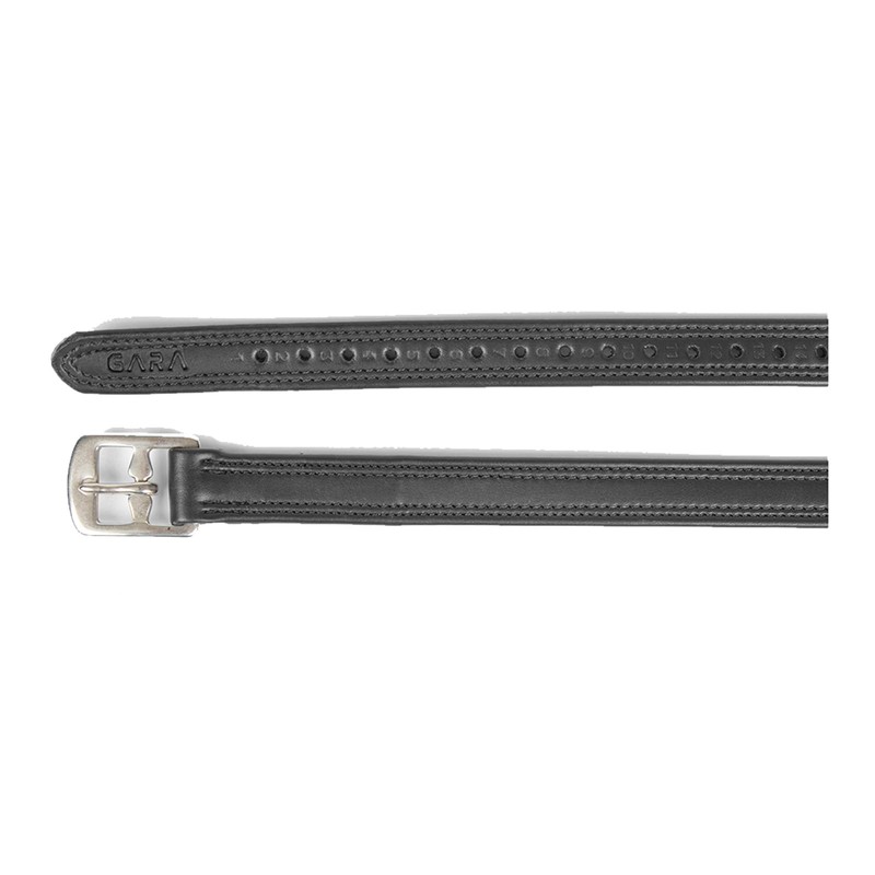 Shires Easy Care Non Stretch Stirrup Leathers Havana 36