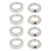 ECSiNG 8 Pieces M6 Titanium Concave Washer Convex Washer 12