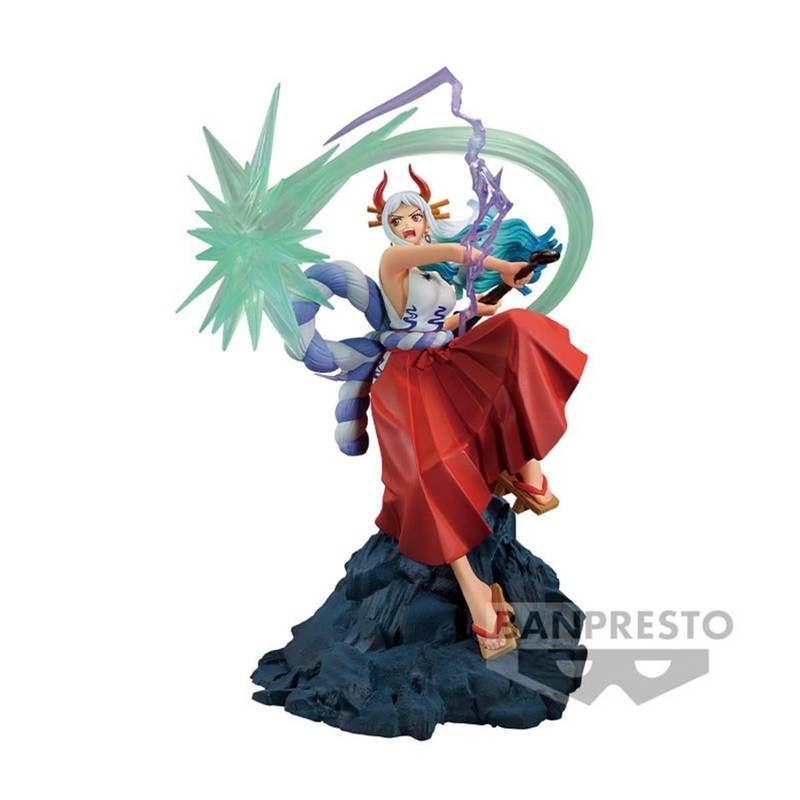 BANPRESTO One Piece Yamato The Brush Figurine Dioramatic 19 cm