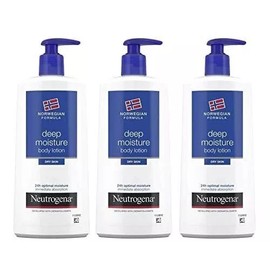 Neutrogena Deep Moisture Body Lotion for Dry Skin, Norwegian Formula, 24 Hour...