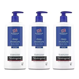 Neutrogena Deep Moisture Body Lotion for Dry Skin, Norwegian Formula, 24 Hour...