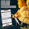 Flutesan Knitting Pattern Holder with 4 Replacement Magnets Knitting Chart