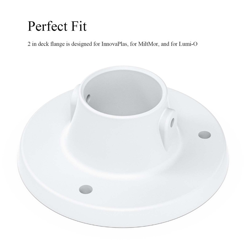 ANTOBLE Pool Ladder Deck Flange to Mount for InnovaPlas Above
