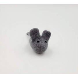 Dr. Judy Morgan's Naturally Healthy Pets Handmade Wool Mouse Cat Toy