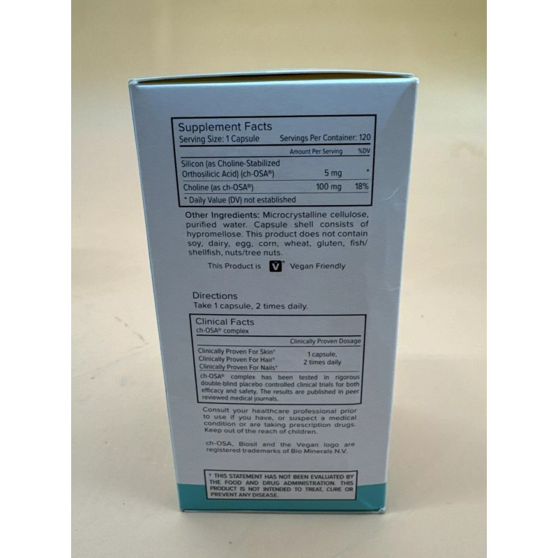 Natural Factors Biosil Advanced Collagen Generator 120 Capsules