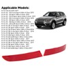 1 Pair Rear Bumper Reflector 63257352210 Smooth Surface Fit For