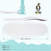biped Premium Summer Footbed, Anatomically Shaped Barefoot Inlay with Soft