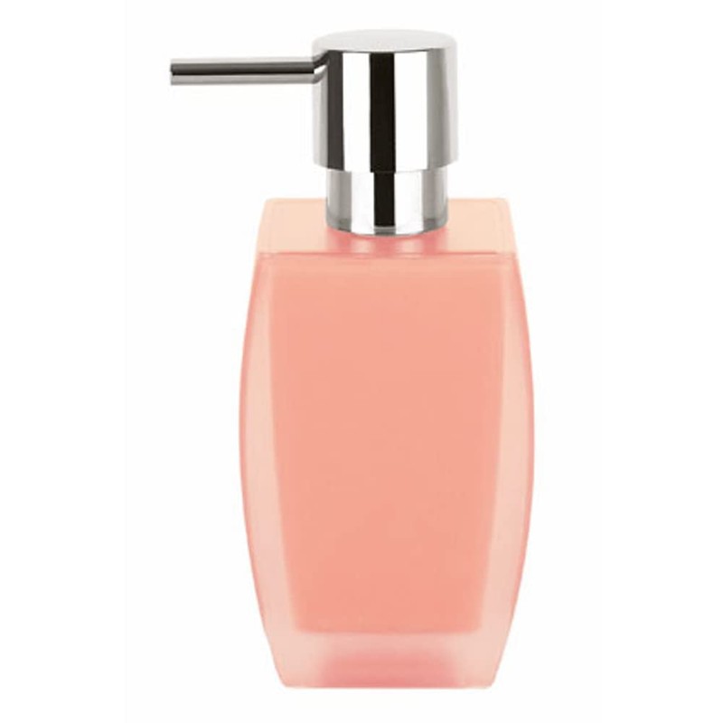 Spirella Freddo Polystyrol Soap Dispenser, Salmon