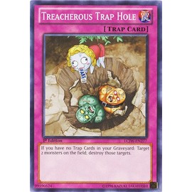 YU-GI-OH! - Treacherous Trap Hole (LCJW-EN277) - Legendary Collection 4: Joey's World - 1st Edition - Common