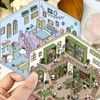 Funny DIY Stickers Scene,4 Sets DIY 3D House Stickers,Make Your