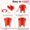 sourcing map Faucet Mounting Nut, Hot and Cold Faucet Lock