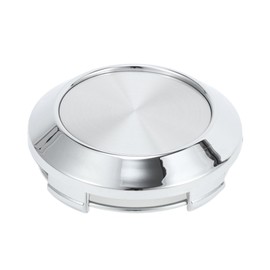TUCKBOLD Car Wheel Hub Cap Rim Cover Hub Caps 64 mm 2.52 Inch OD Snap-in Plastic for Most Cars Silver Pack of 1